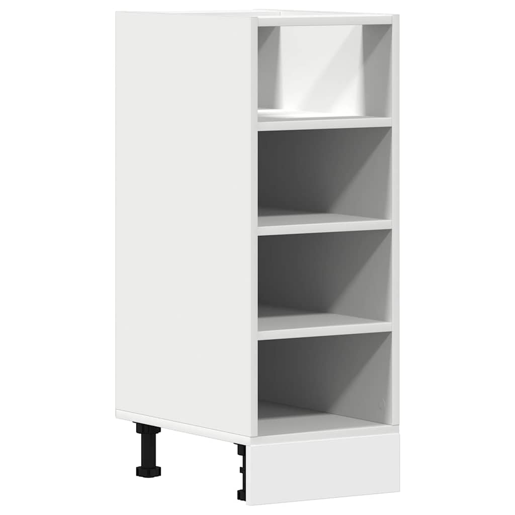 vidaXL Armario bajo "Riga"  30x44,5x81,5 cm Madera de ingeniería Multicolor