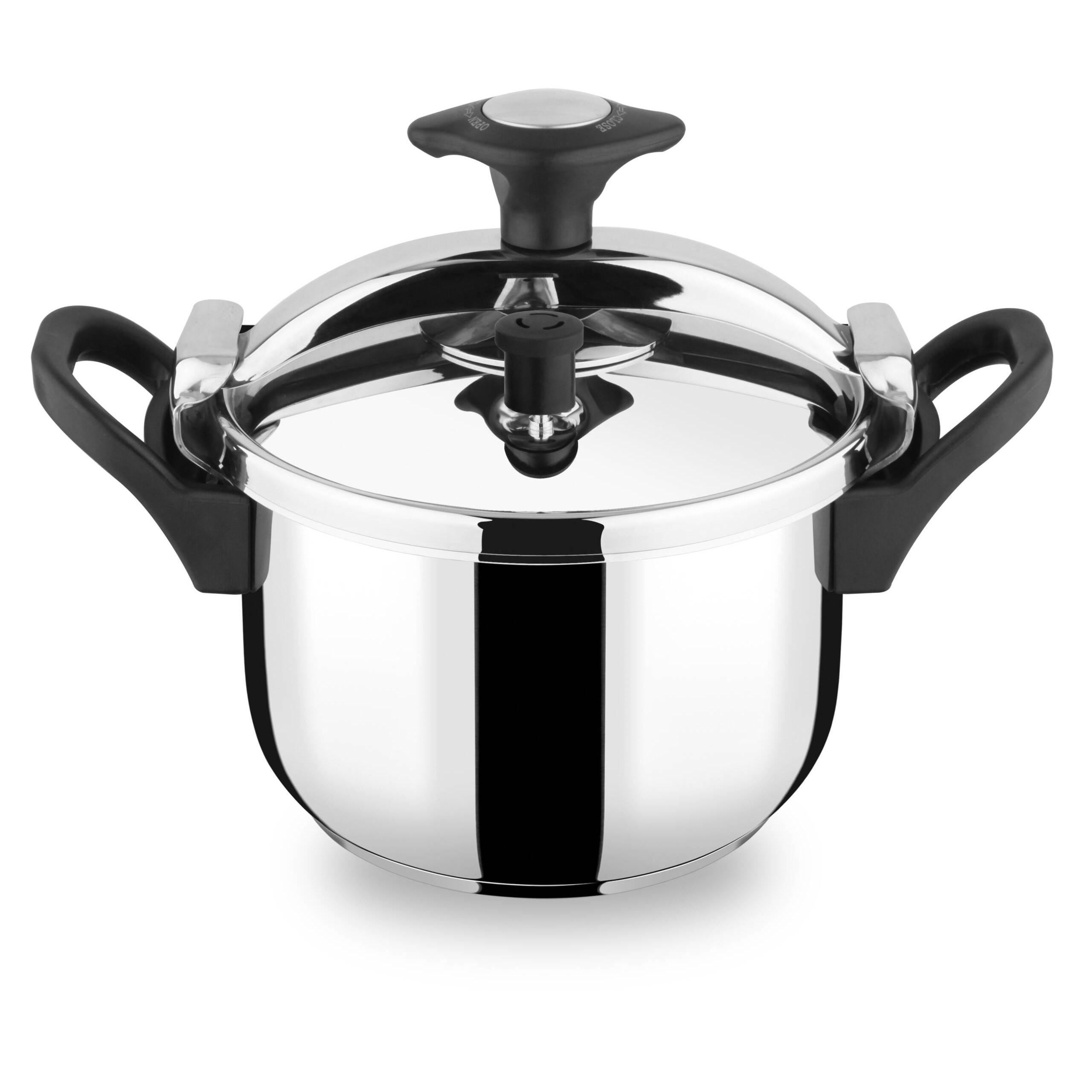 OLLA A PRESIÓN CLASICA SOGO- ABRE FÁCIL - DIÁMETRO 22 CM - INOX - 6L