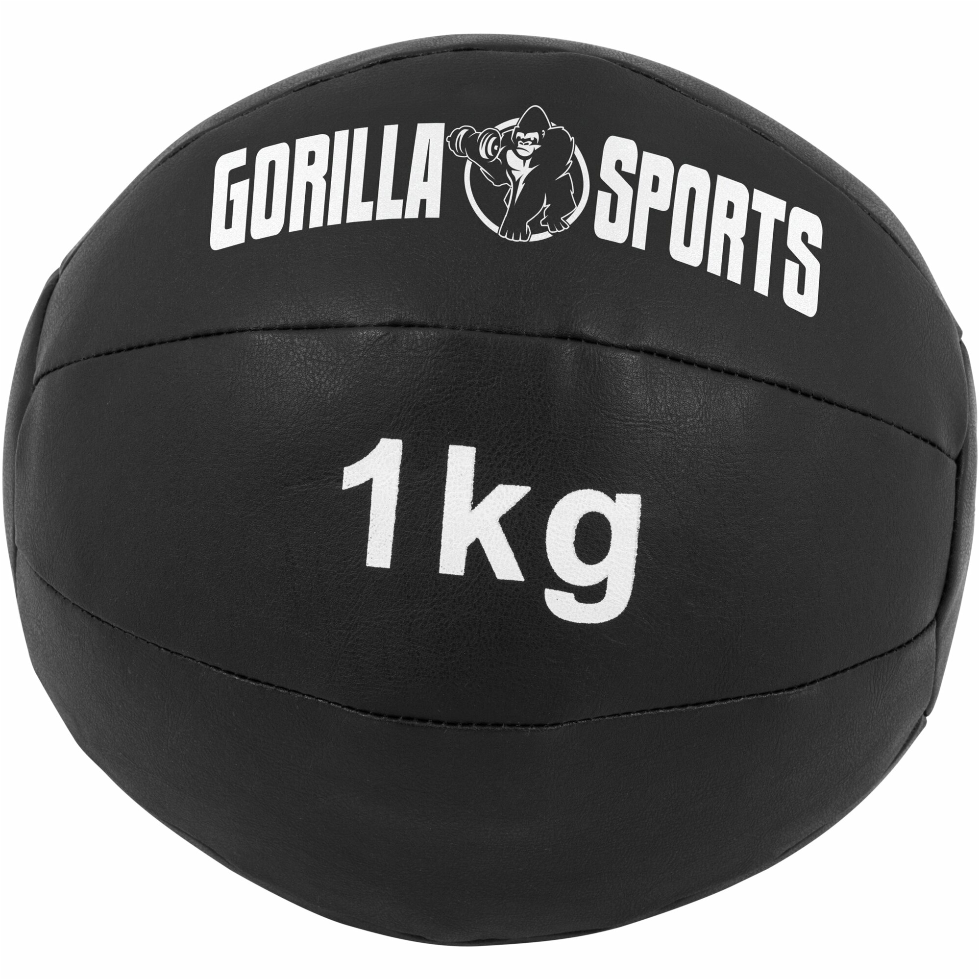 Gorilla Sports Balón medicinal de cuero