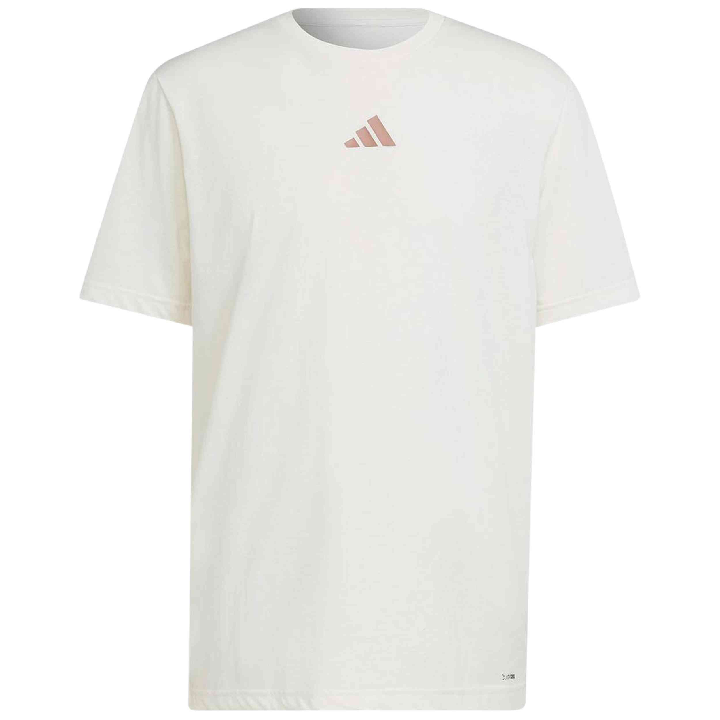Camiseta De Manga Corta Adidas modelo JJ1447 para Hombre en color Beige