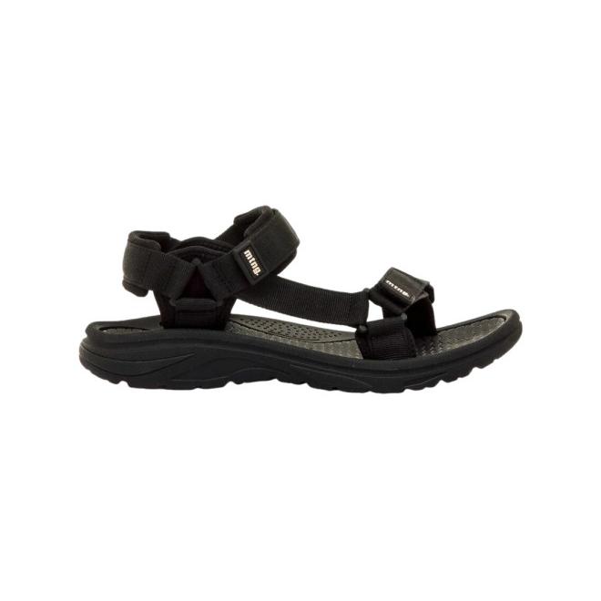 Sandalia Deportiva Hombre Mtng Solana 84660 Negro: Confort Vegano y Triple Ajuste para una Sujeción Perfecta, Suela de