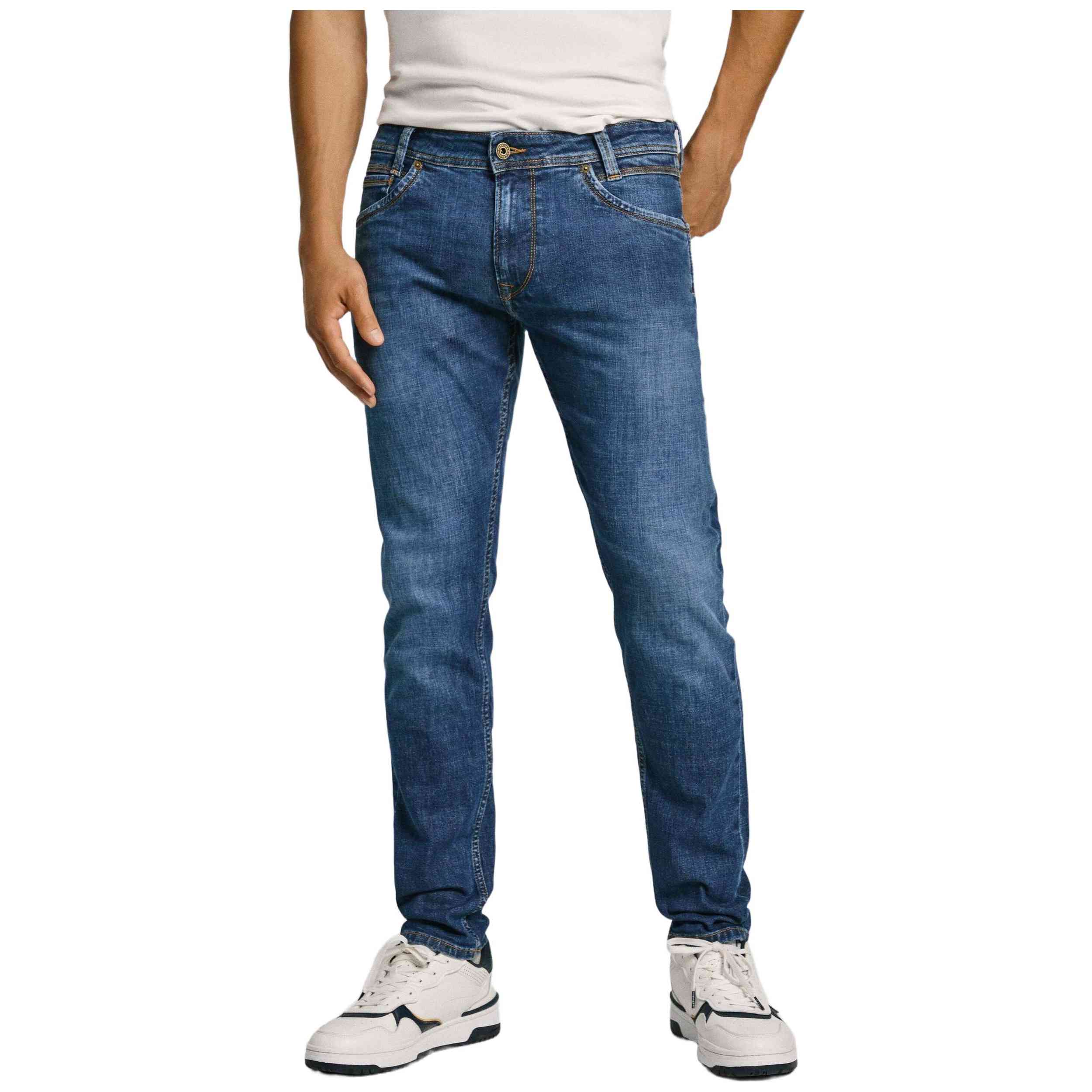 Pantalon Largo Pepe Jeans modelo PM207391IA8-000 para Hombre en color Azul