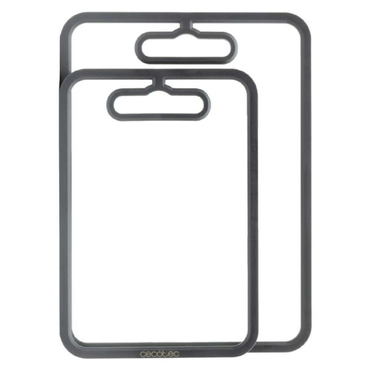 Cecotec Juego de Tablas de Corte de Cristal CRYSTAL DUO Cutting Board Set