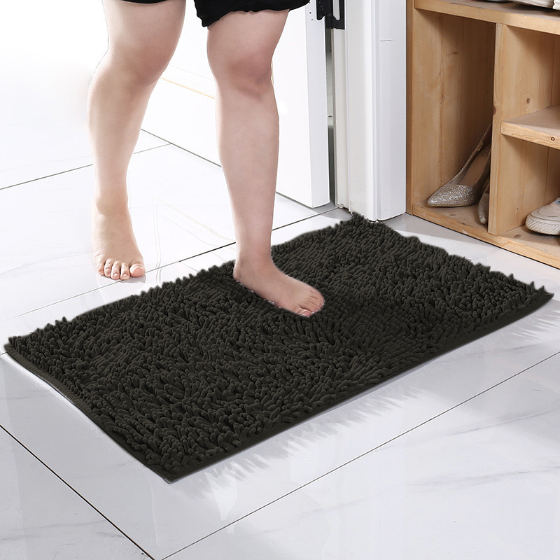 Alfombra Baño Gusano, Material Poliéster Suave, Cómoda y Acogedora, Agua Súper Absorbente, Secado rápido, Antideslizante, Gruesa para el Cuarto de Baño, Decoración de duche, Para pies
