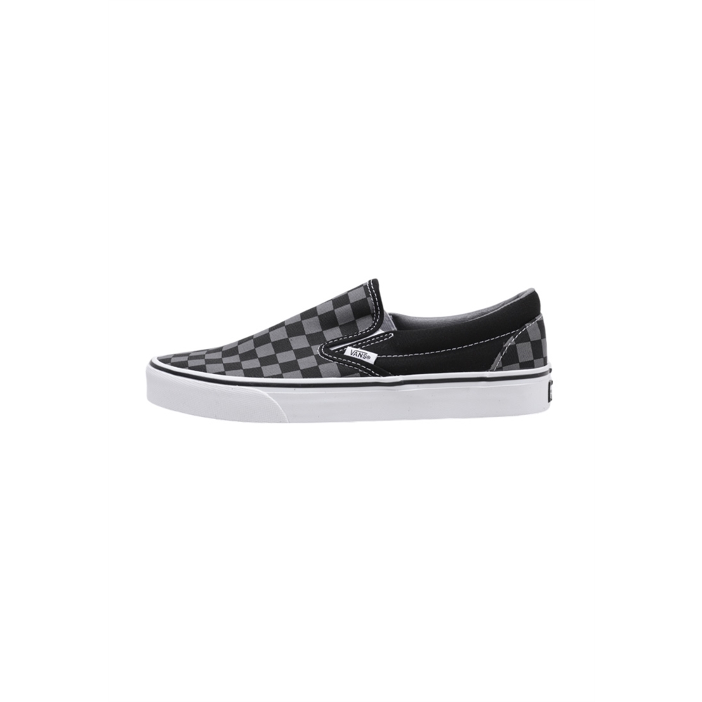 Vans Checkerboard Old Skool Slip-On  Deportivas Planas Hombre Gris