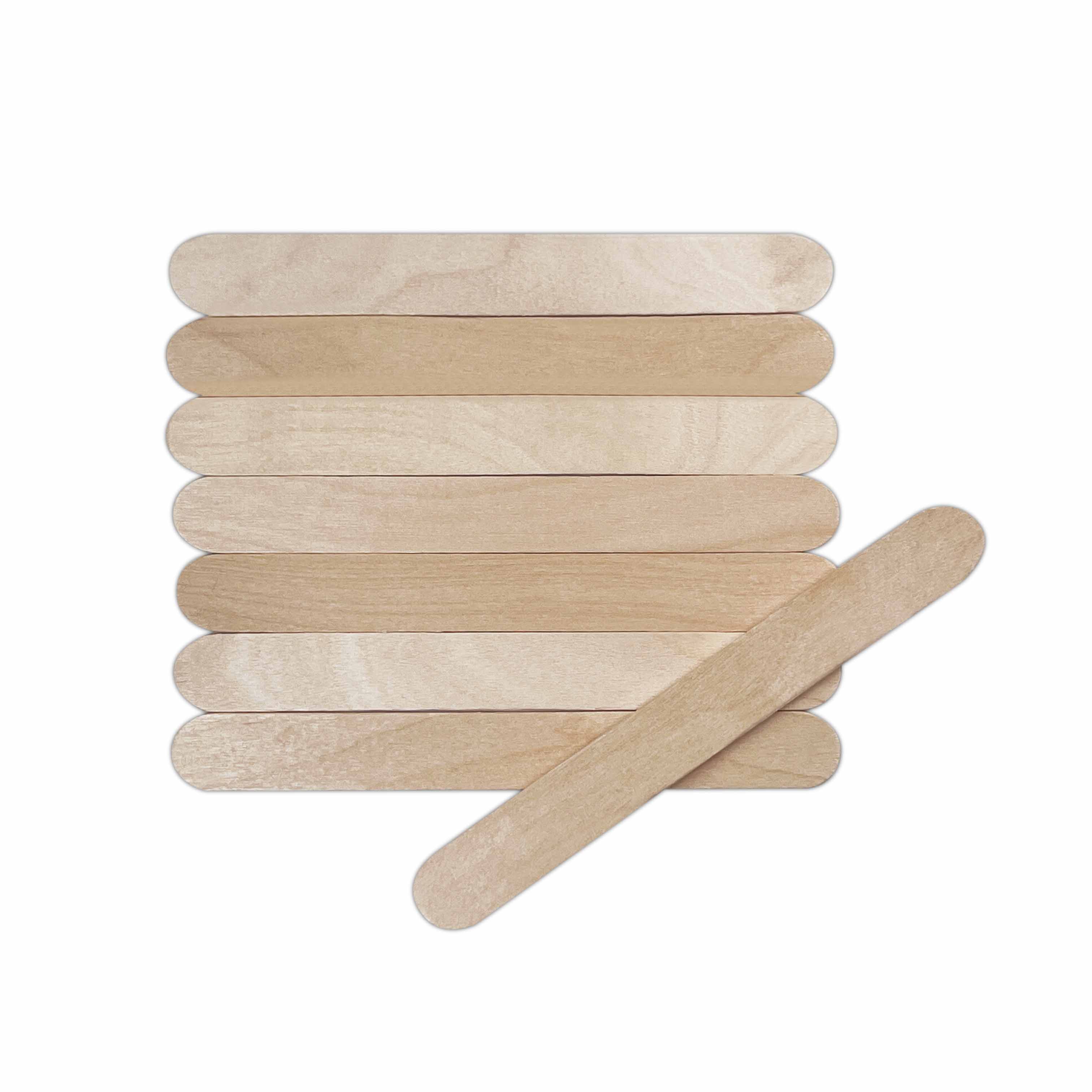 Palos de Madera Desechables para Cera Corporal