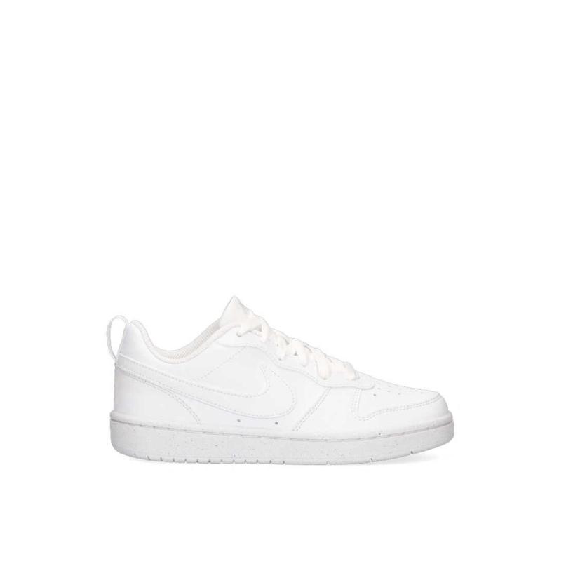 Zapatillas Casual Nike - Niña - Suela Plana - Modelo Dv5456 - Color Blanco