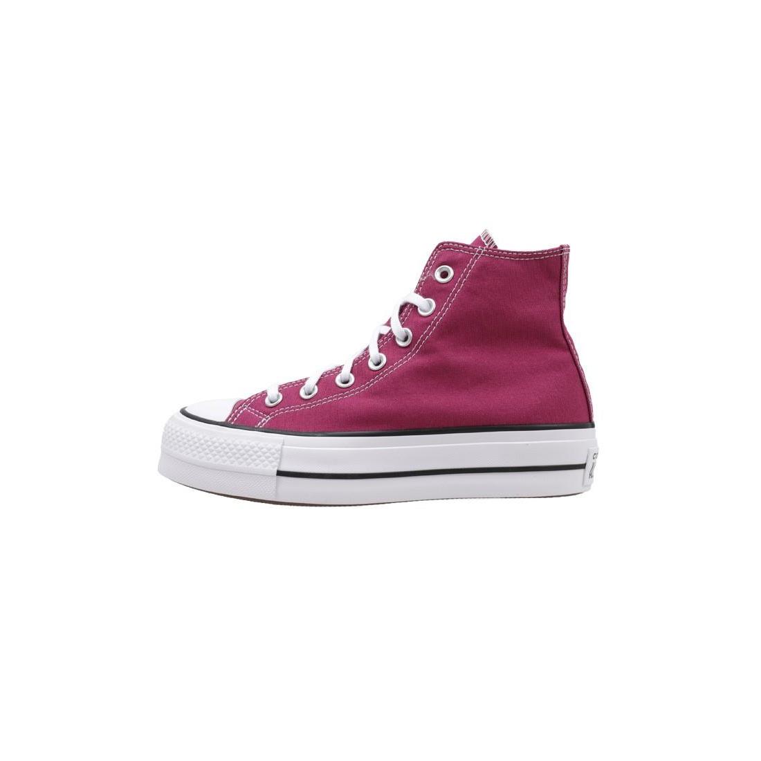 Converse CHUCK TAYLOR ALL STAR LIFT ZAPATILLA DEPORTIVA ALTA PLATAFORMA mujer Granate
