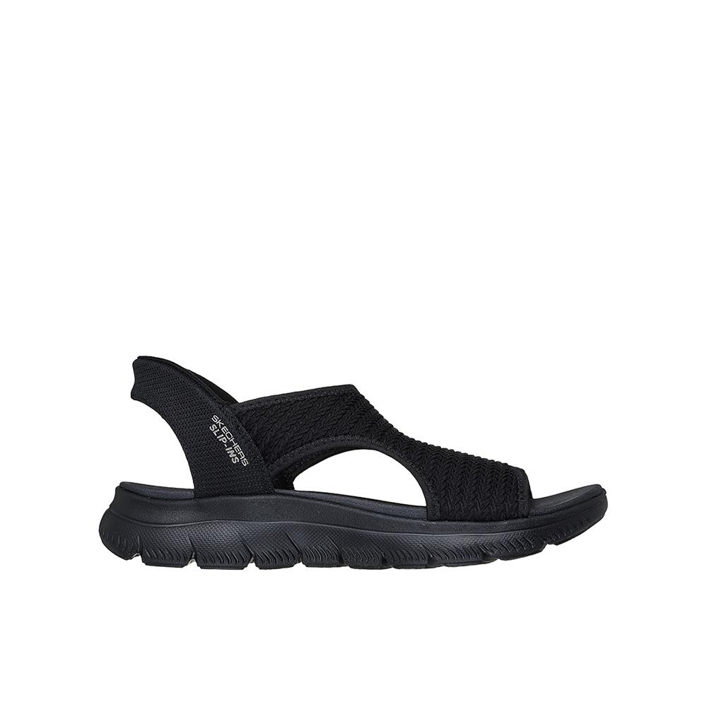 Skechers Summits - Sweetly Evolved Sandalias deportivas para mujer negras en textil 83644