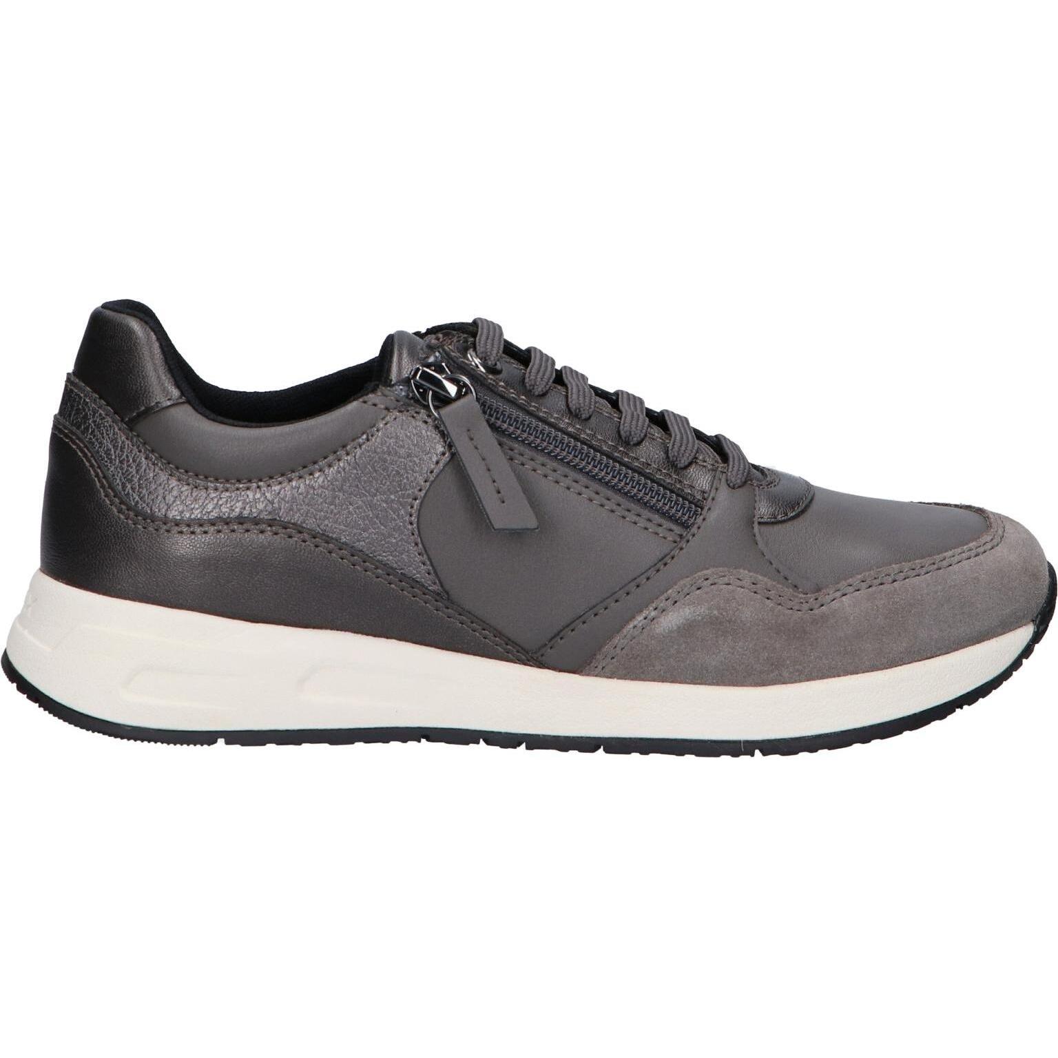 Women's sneakers geox d36nqb 054aj d bulmya c9f1g dk gray-gun