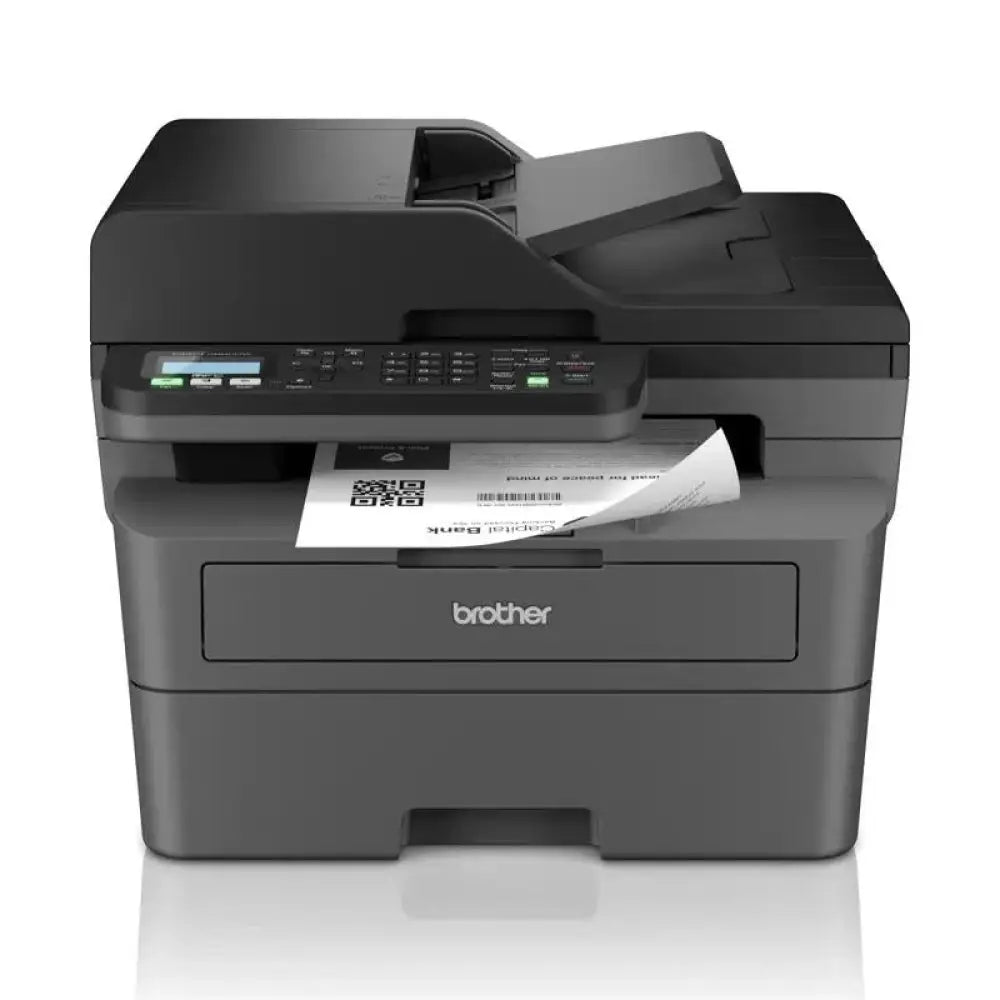 Brother - Impresora multifunción láser monocromo MFC-L2800DW con WiFi 5 GHz, impresión y escaneo dúplex automático, fax y ADF de 50 hojas