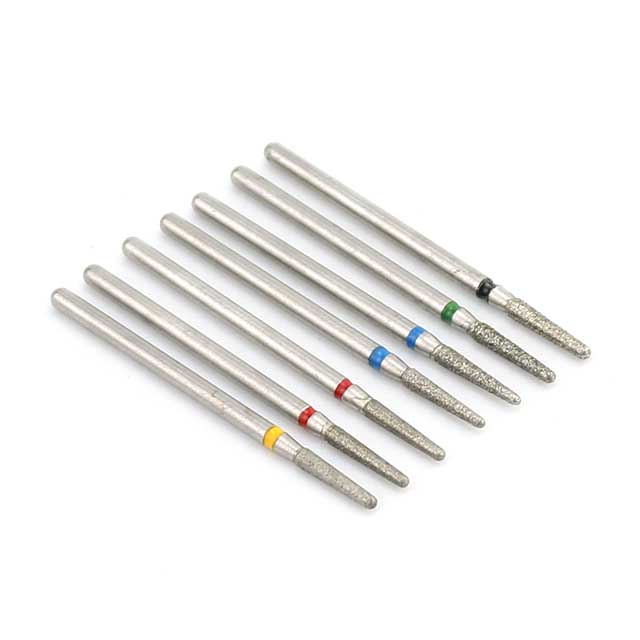TK Set De 7 Piezas De Bits De Uñas Diamantados Para Eléctricos Herramientas De Corte Para Manicura Y Accesorios De Corte De Cutícula