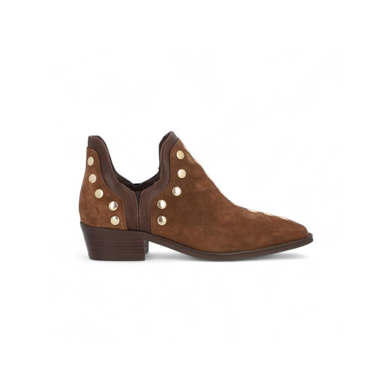 botin cowboy con remaches linea cecile