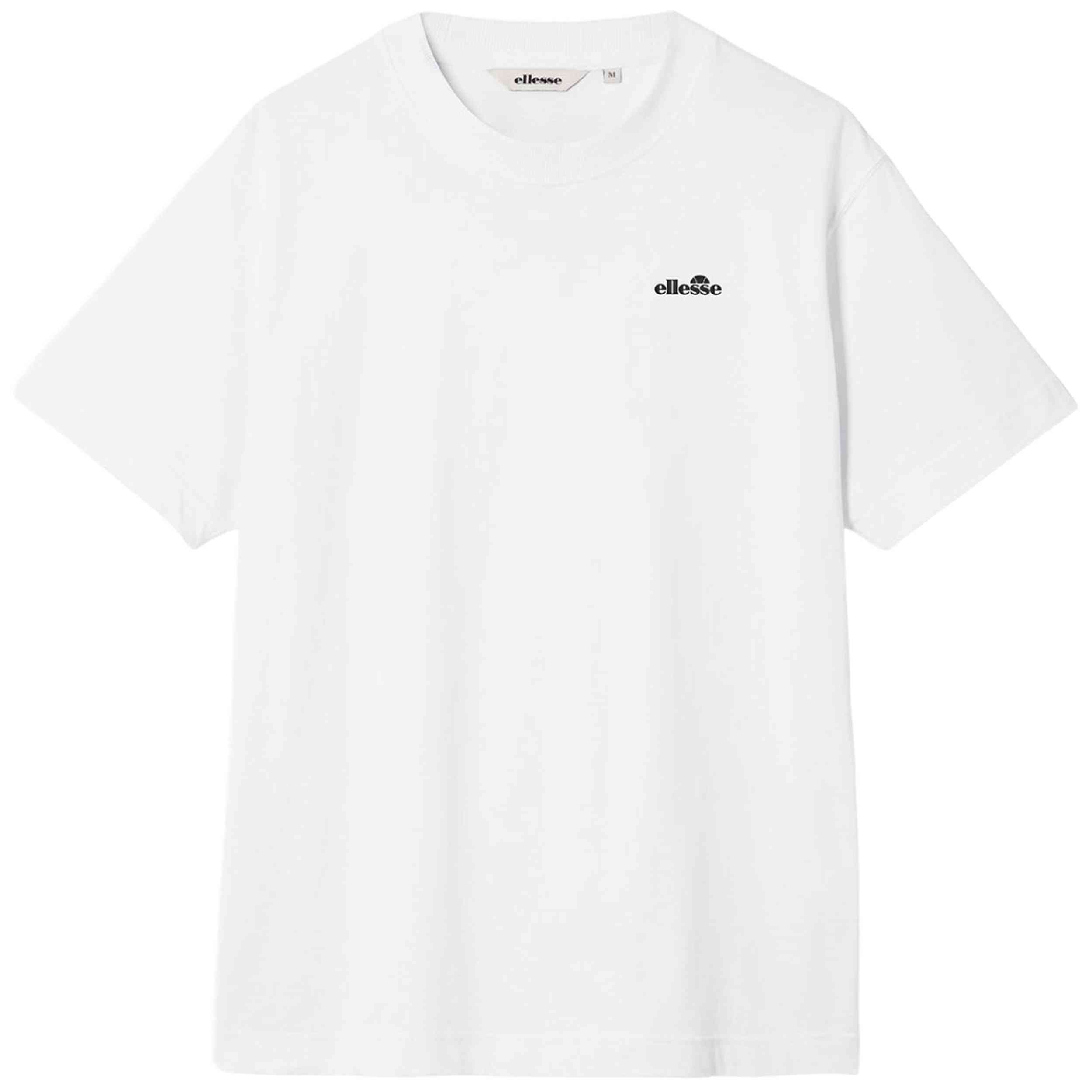 Camiseta De Manga Corta Ellesse modelo ACCIANO01 para hombre y mujer en color Blanco