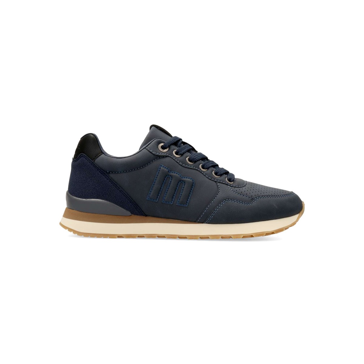 MTNG - Zapatillas deportivas Porland Classic para hombre, fabricadas en piel sintética con suela de goma ligera y plantilla acolchada Confort Foam