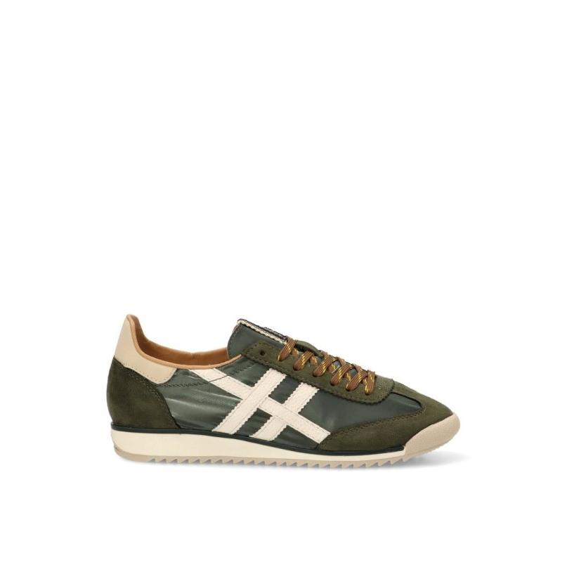 Zapatillas Casual Corina - Mujer - Suela Plana - Modelo M6515 - Color Verde