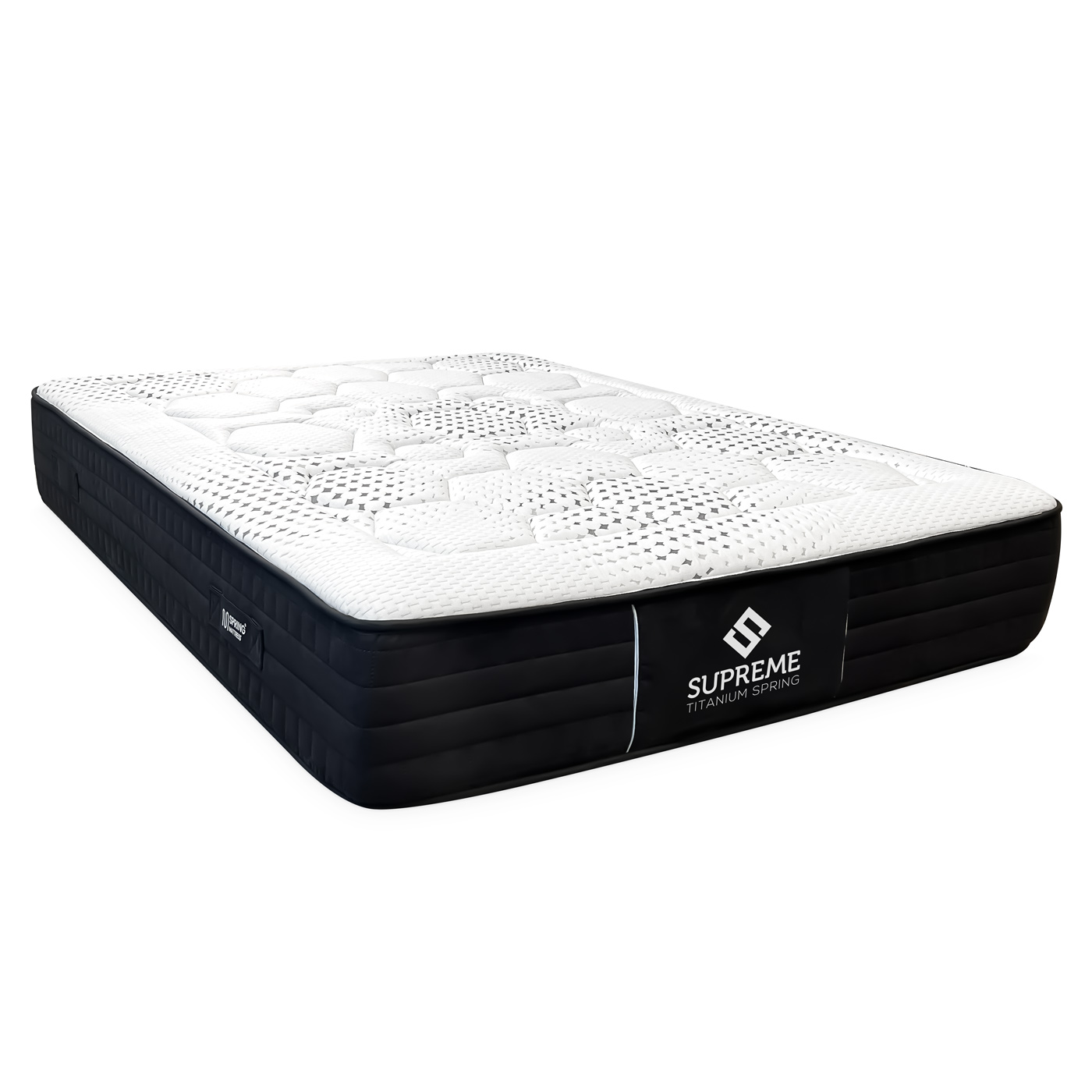 Duérmete Online - Colchón Premium Viscoelástico con Muelles ensacados Supreme Titanium, Altura 28cm, Reversible Invierno/Verano