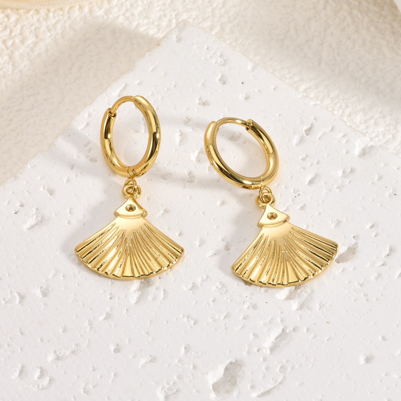 Pendientes elegantes, pendientes de botón de estilo vintage para mujer