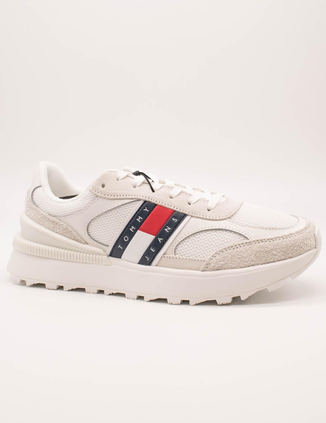 Deportivo Tommy Hilfiger EM01537-YBL Ecru de Hombre