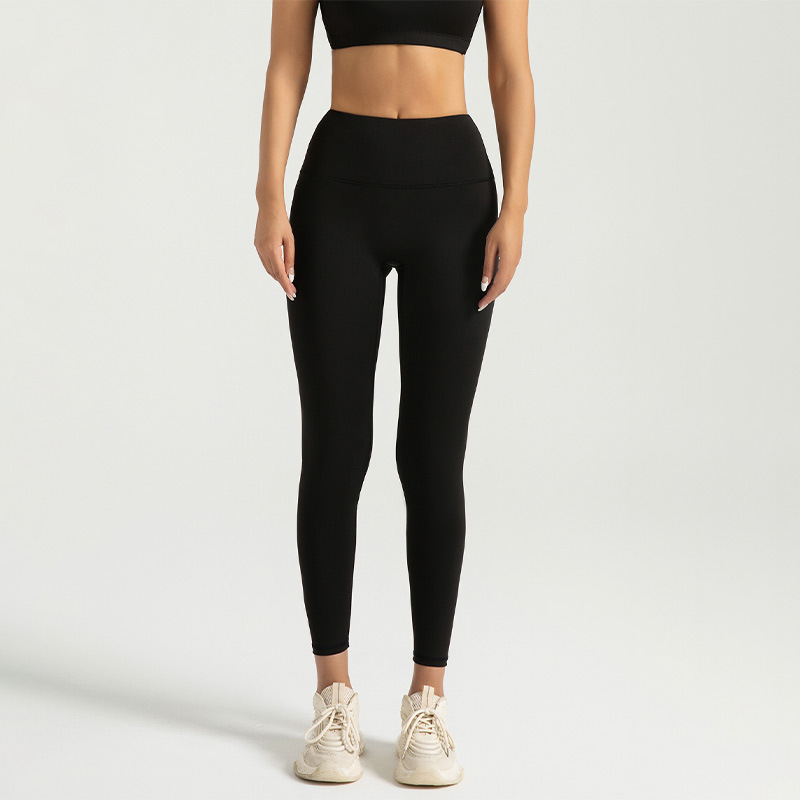 TK Pantalones de yoga con cintura alta y realce de cadera sin línea T, mallas para correr con control de abdomen y sensación de desnudez
