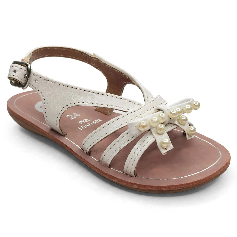 Gioseppo Sandalia niña 26351-01 SOLEMNE BLANCO calzado niños Summer ROYALE CORDONETS