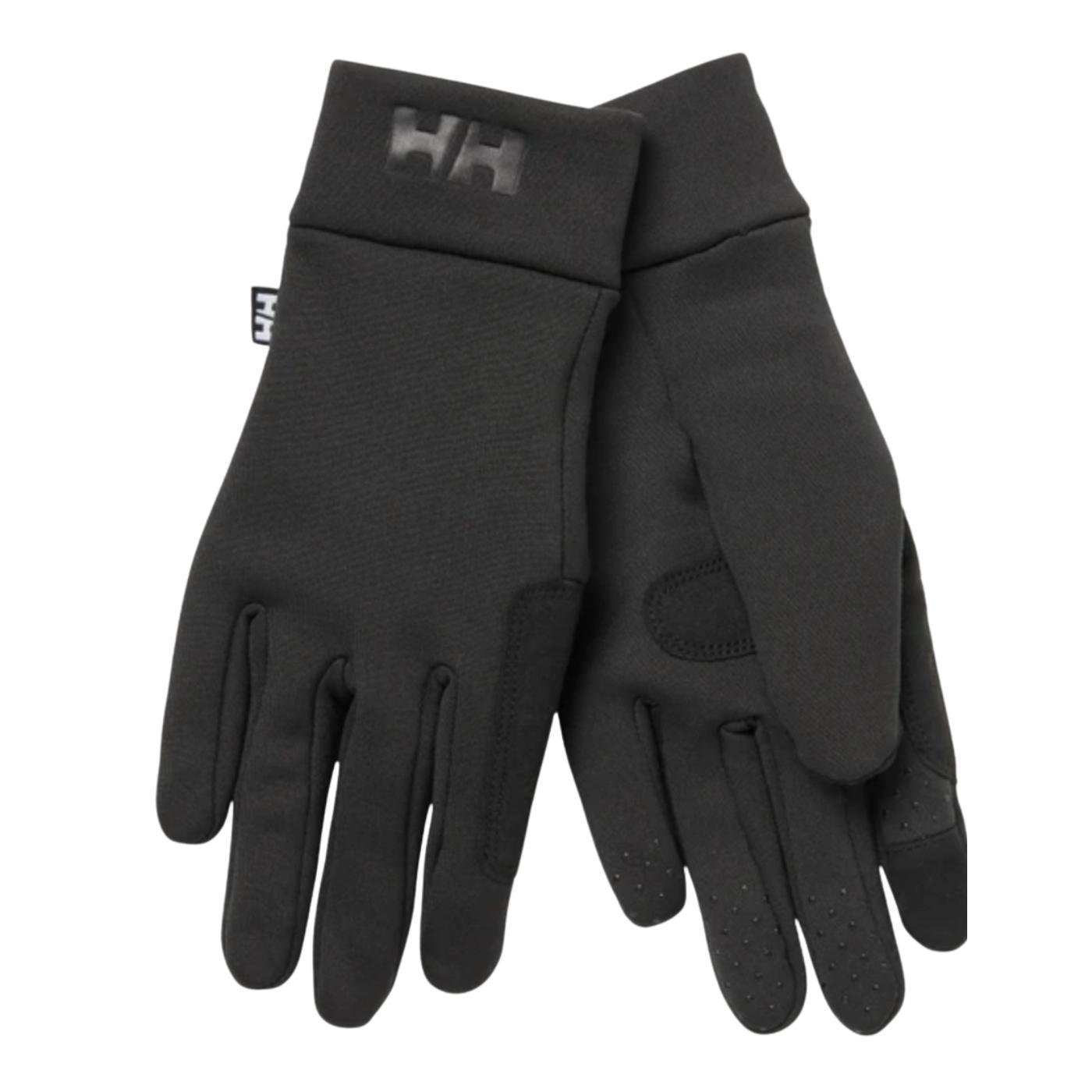 Guantes HH Fleece Touch Negros para Senderismo Hombre