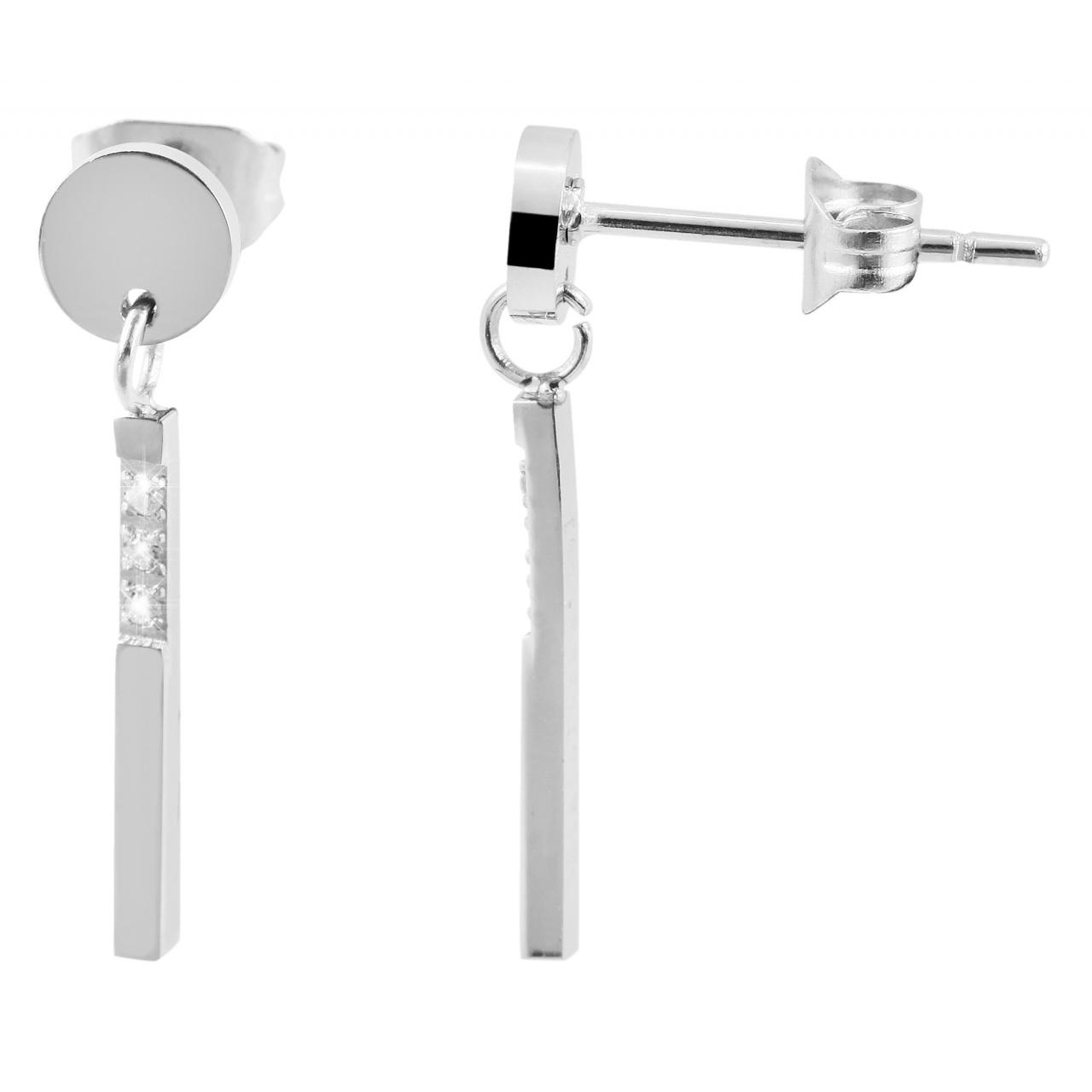 Akzent® Pendientes em Aço Inoxidável - 0338