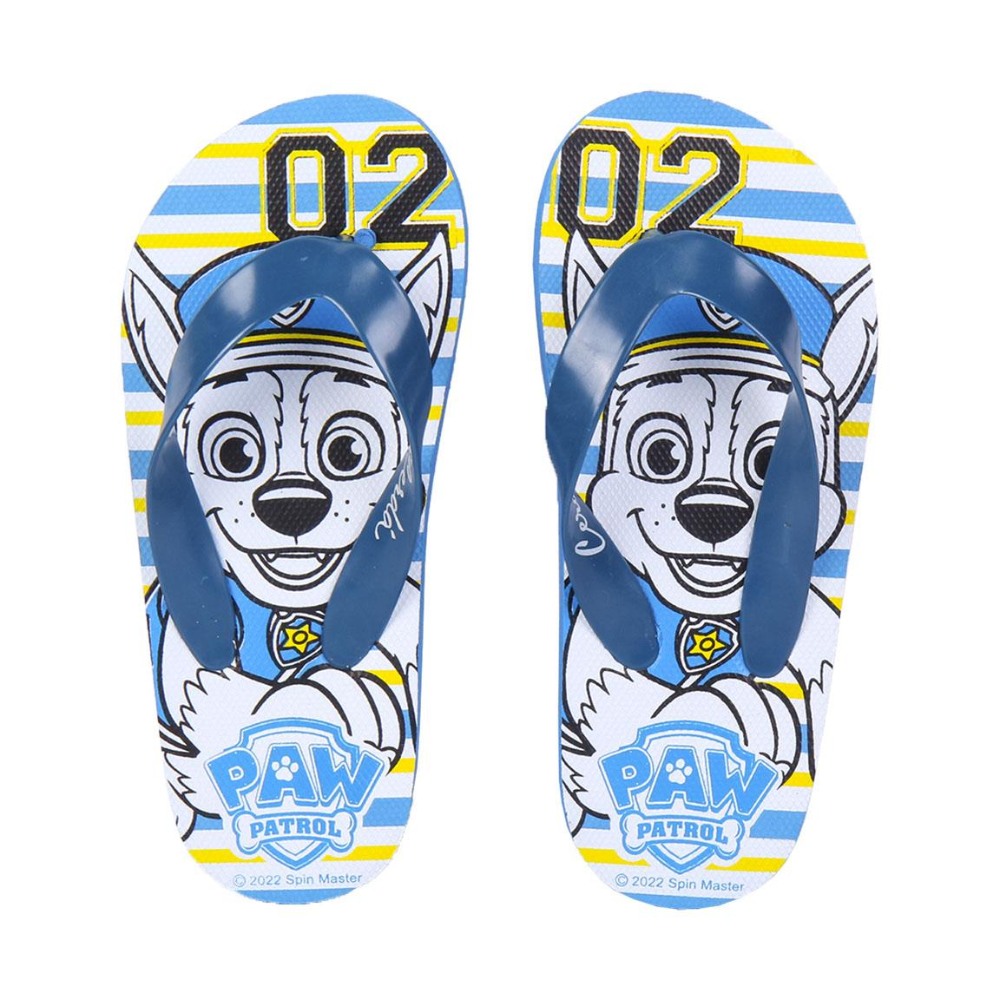 Patrulla Canina Cerdá Chanclas Azul Niño - Producto Oficial