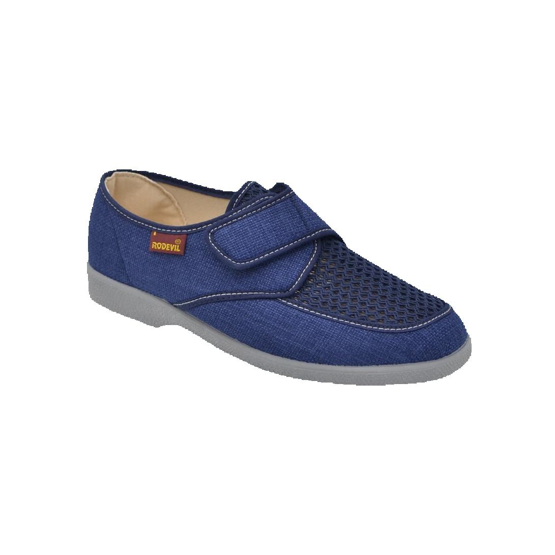 ZAPATILLAS CASUAL REJILLA TELA-LONA HOMBRE CABALLERO RODEVIL 655