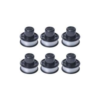 CA Carrete de hilo A6226 - Compatible con cortacésped automático Auftipp GL250 / GL310 / GL360 / GL360SB - Hilo de 6 m - Paquete de 6
