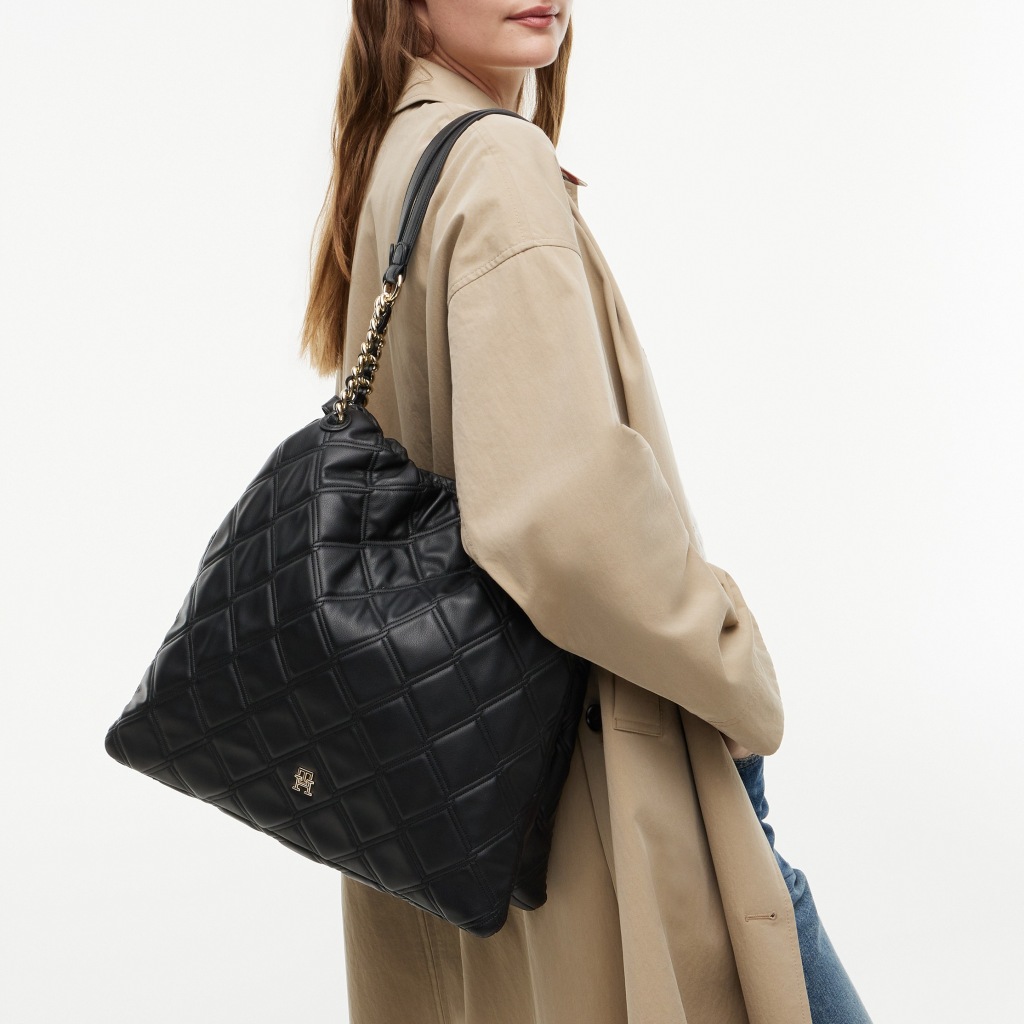Bolsos Mujer Marca Tommy Hilfiger Modelo Aw0aw18719 Th Feminine