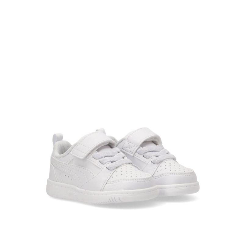 Zapatillas Casual Puma Pristis - Niña - Suela Plana - Modelo 397420 - Color Blanco