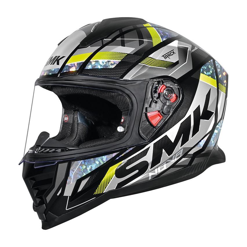 Casco Integral Decorado Brillo Cromado Nova Gl264 D00190010GL264C06