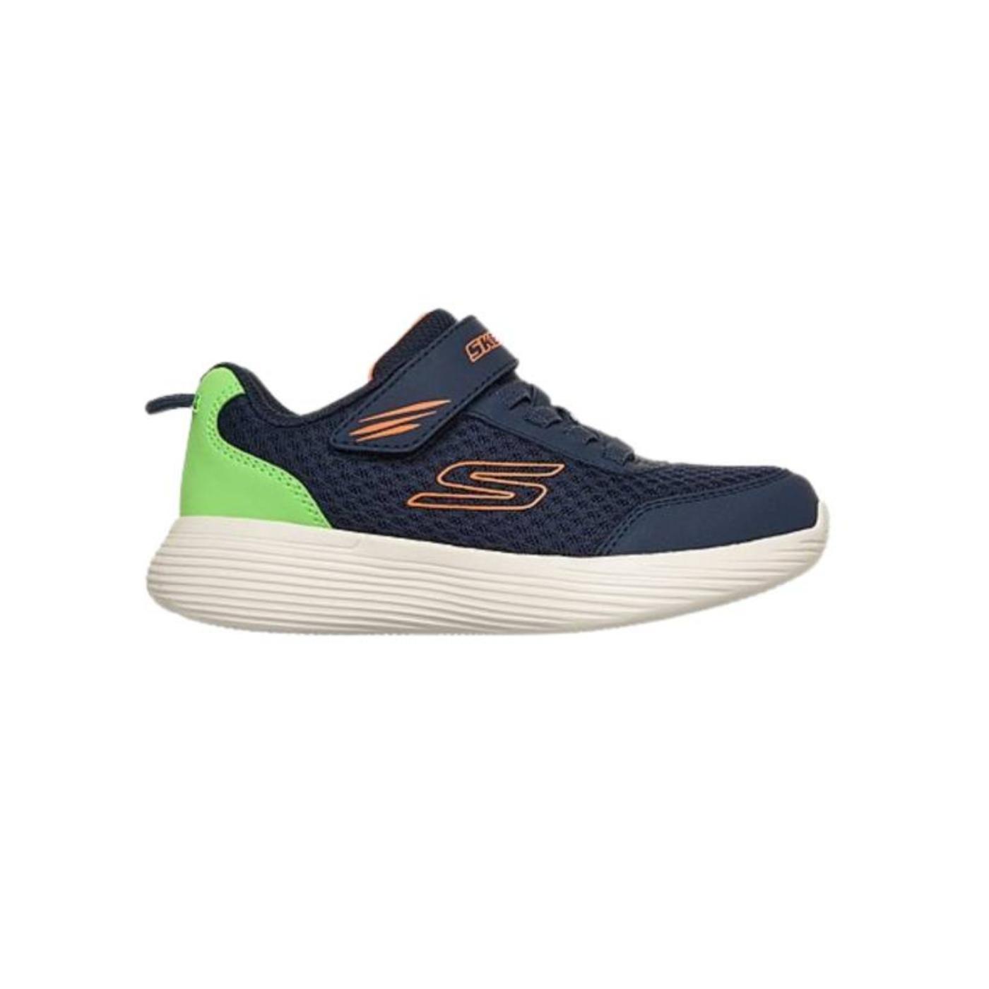 Zapatillas skechers go run 400v quanta-stride azul de niño.