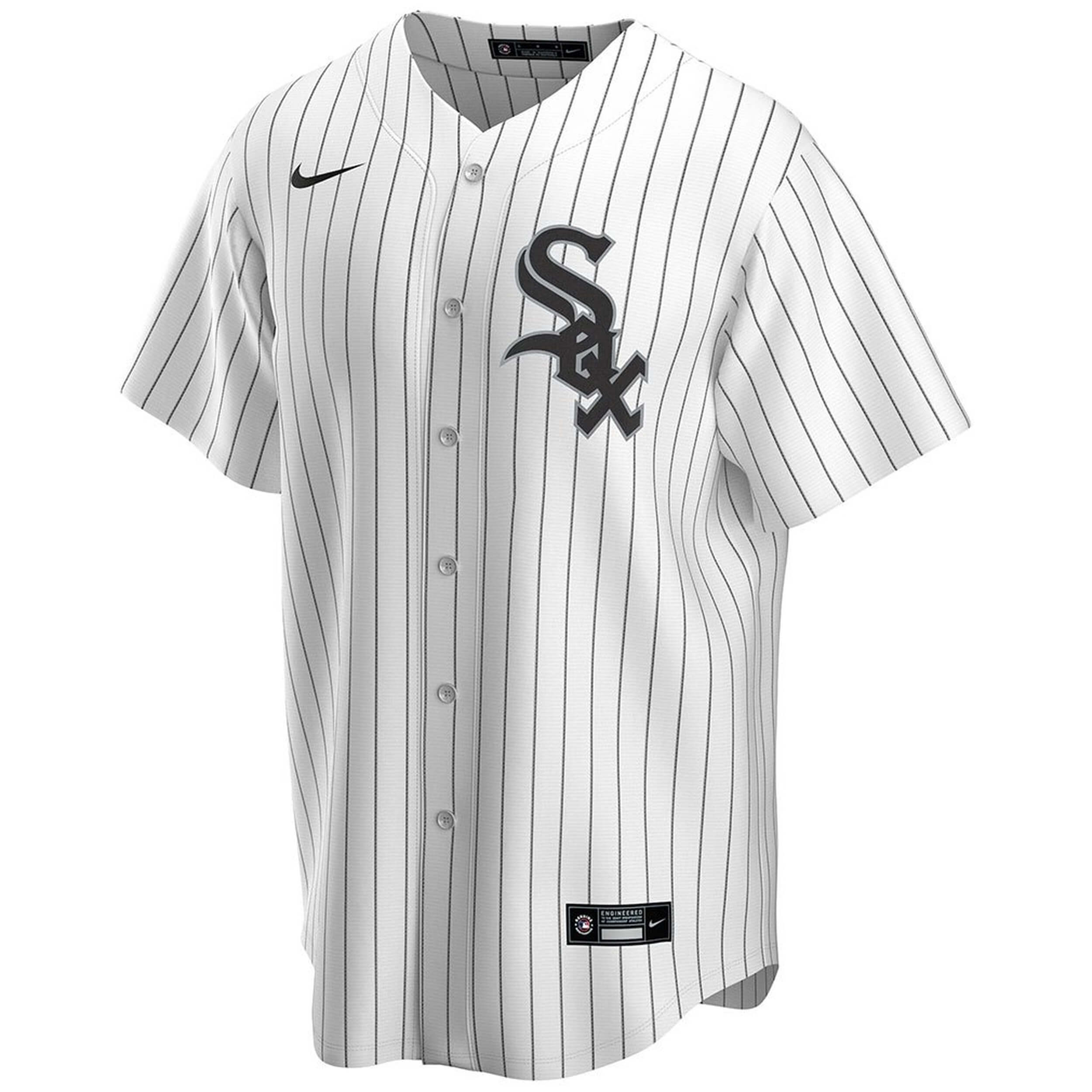 Camiseta de Manga Corta Nike Chicago Sox para hombre en color blanco