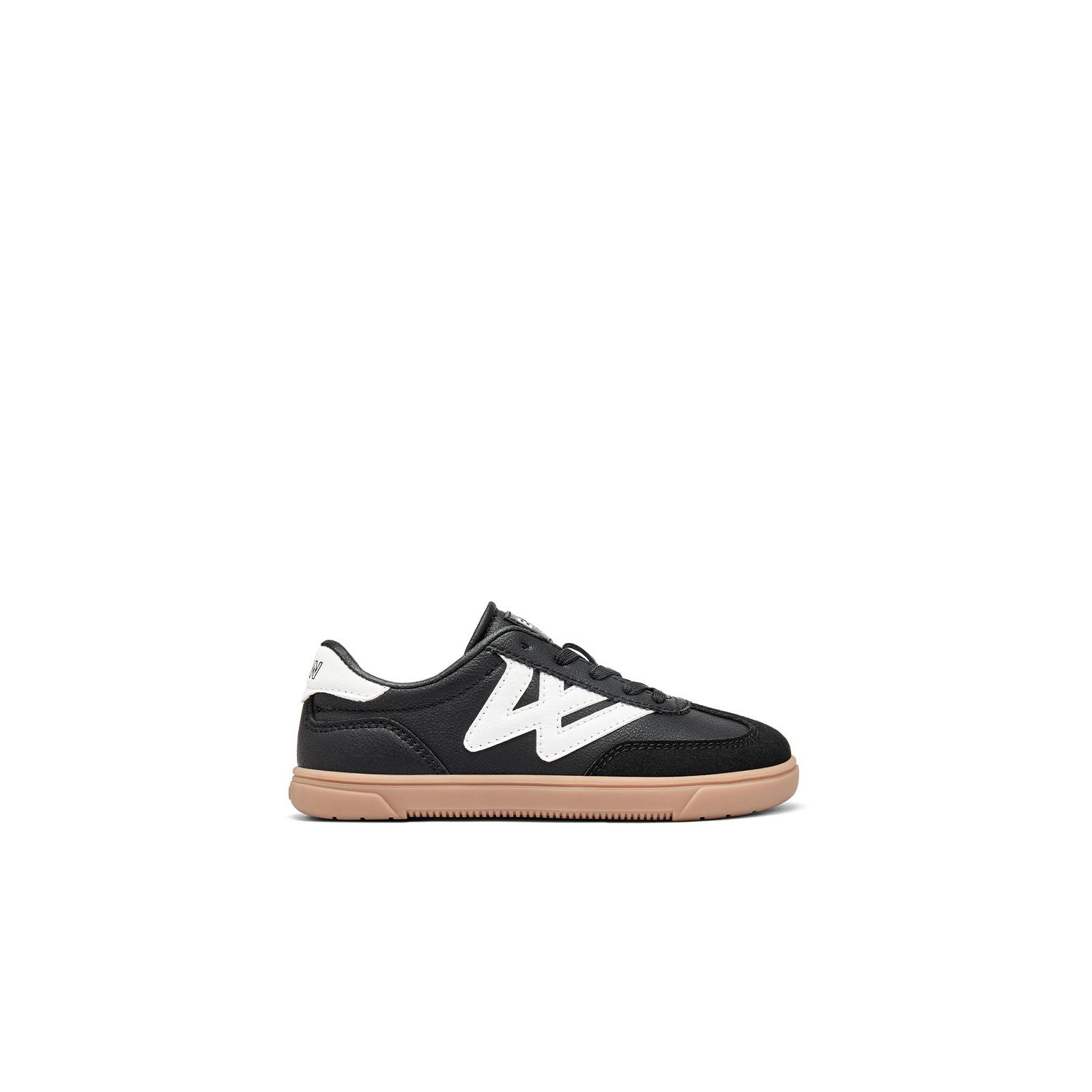 B&W Break&Walk - Zapatillas Deportivas Negras Barefoot Goflex para Niña