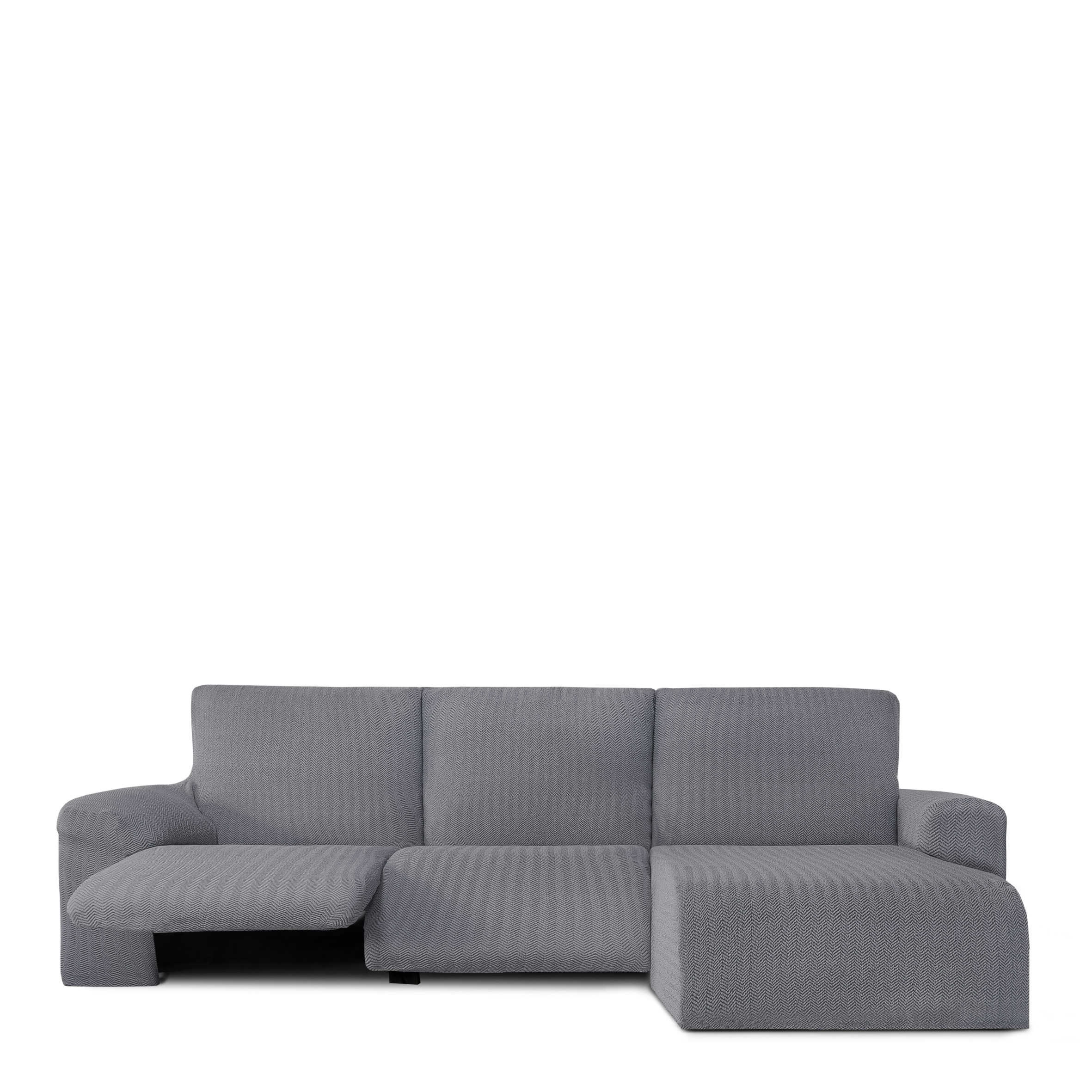Funda Chaise Longue brazo corto derecha bielástica Jaz