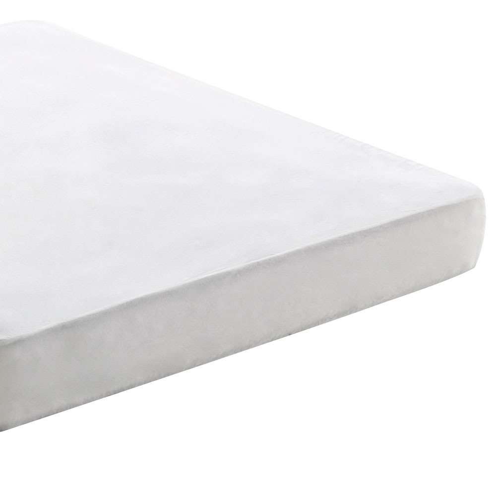 Nalui Protector de Colchón Tencel Blanco Hipoalergénico, Transpirable, Ultrasuave, Antiácaros, Ecológico