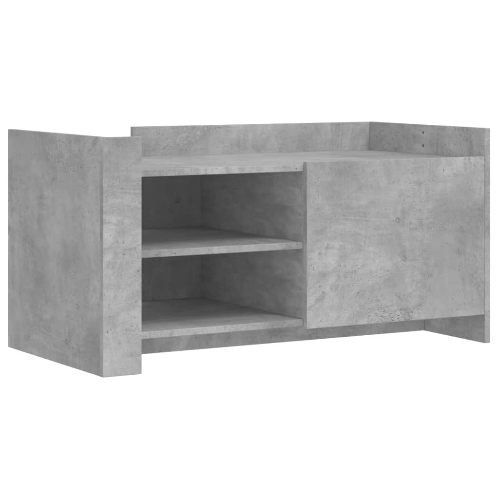 Vidaxl Mesa de Centro de Madera de Ingeniería 100x50x50 Cm Blanco