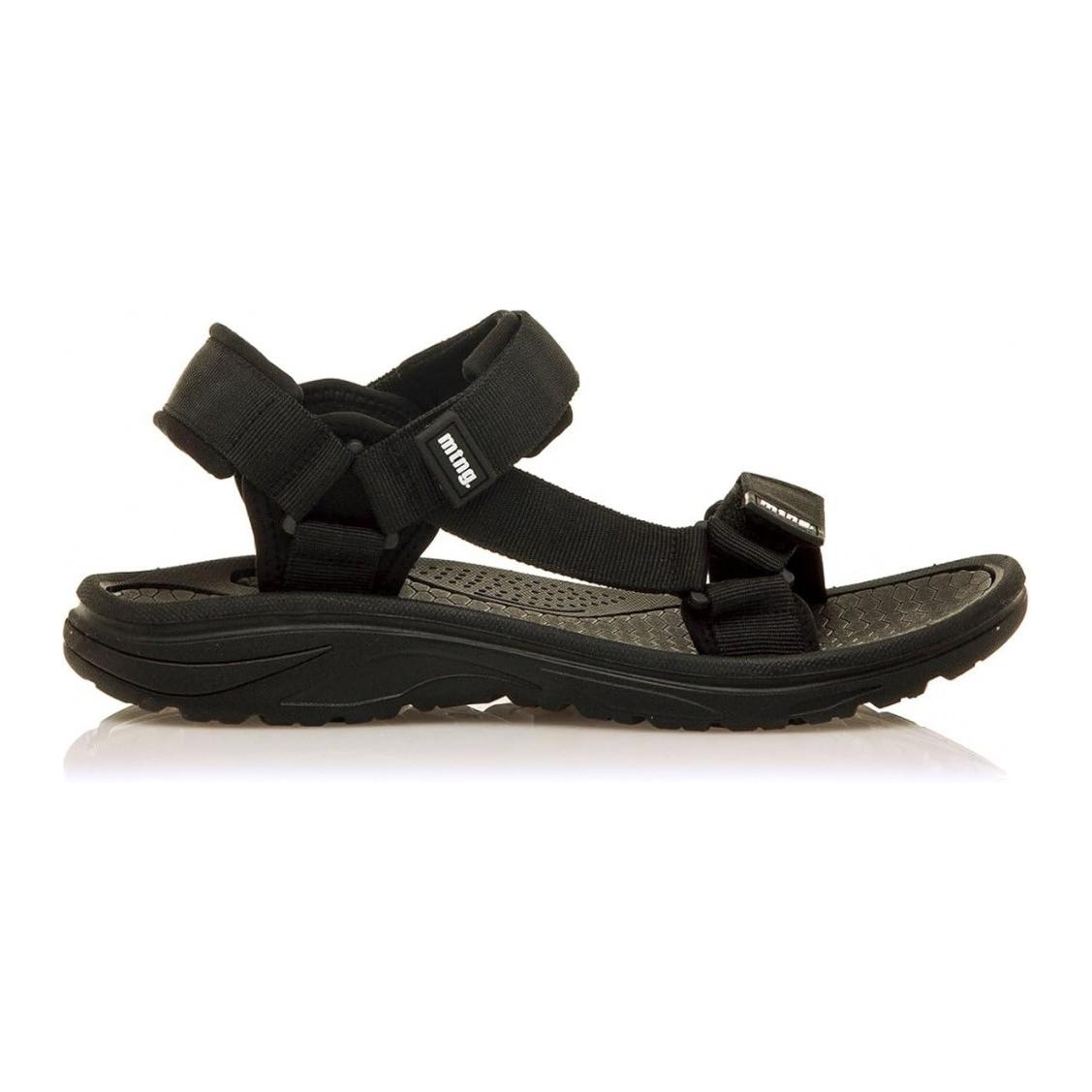 Chanclas Hombre Mustang Nylon Stripe 84660 Negro Sandalias Hombre Mustang