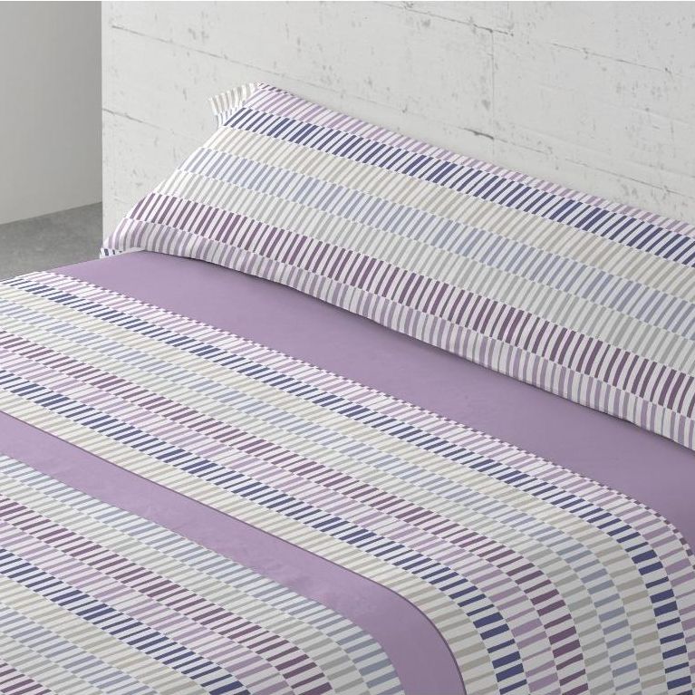 Donegal Collections - Juego De Sábanas Colección Estampado Tres Piezas 50% Algodón y 50% Poliéster - Disponible para Cama De 90cm, 105cm, 135cm y 150cm - Sábanas de verano, primavera y entretiempo - Calidad extrasuave y ligera