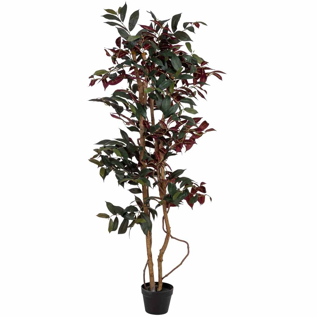 Wonderlust Deco - Arbol decorativo artificial de 500 hojas verde 70x70x160 Verde 70x70x160h cm