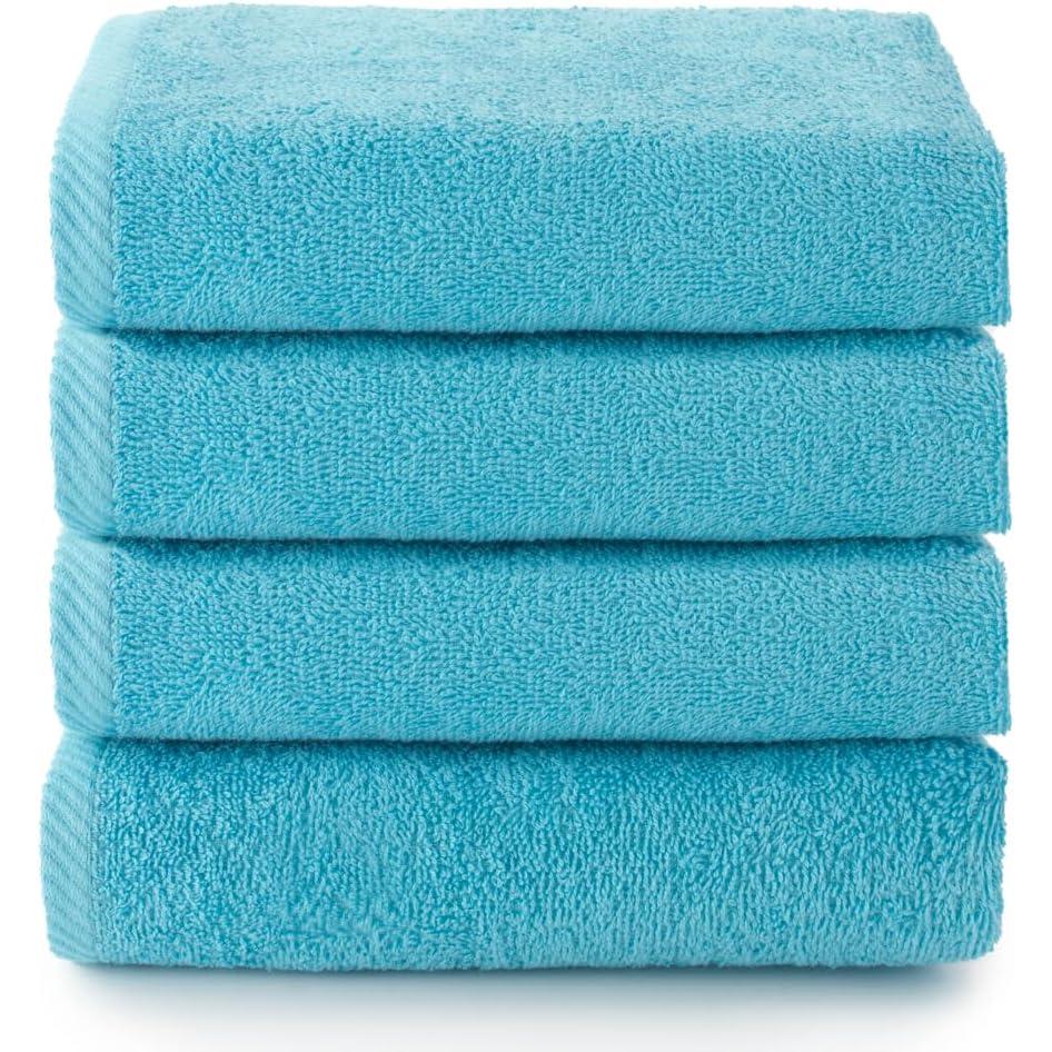 Top Towel - Juego de Toallas - Pack 4 Toallas Manos Grandes - Toallas de Baño - Toalla de Manos de 50x100 CMS