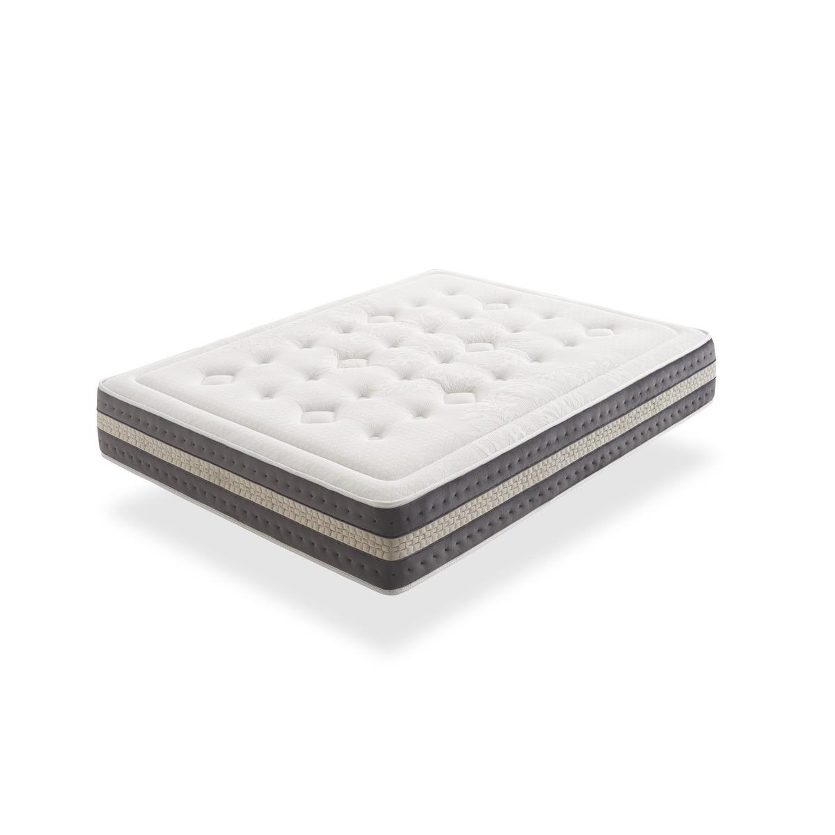 IKON SLEEP - Colchón viscoelástico Luxe Bio Artic con gel frescor, núcleo HR Air Confort 26 cm y acolchado tapa a tapa para dormitorio