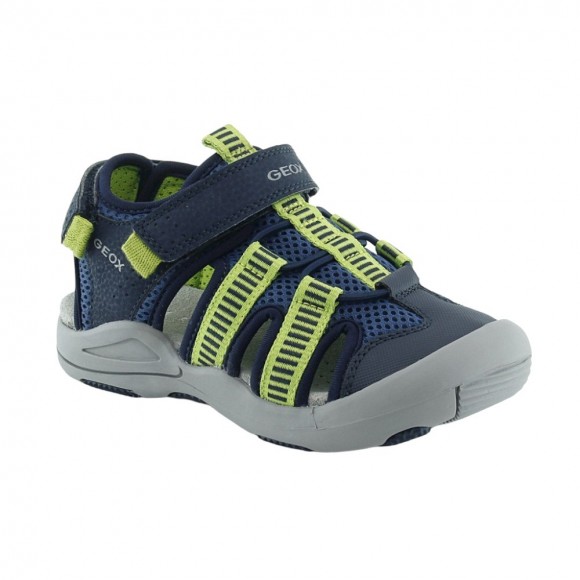 Sandalias Geox Kyle Azul-Lima Geox IGEO22E14