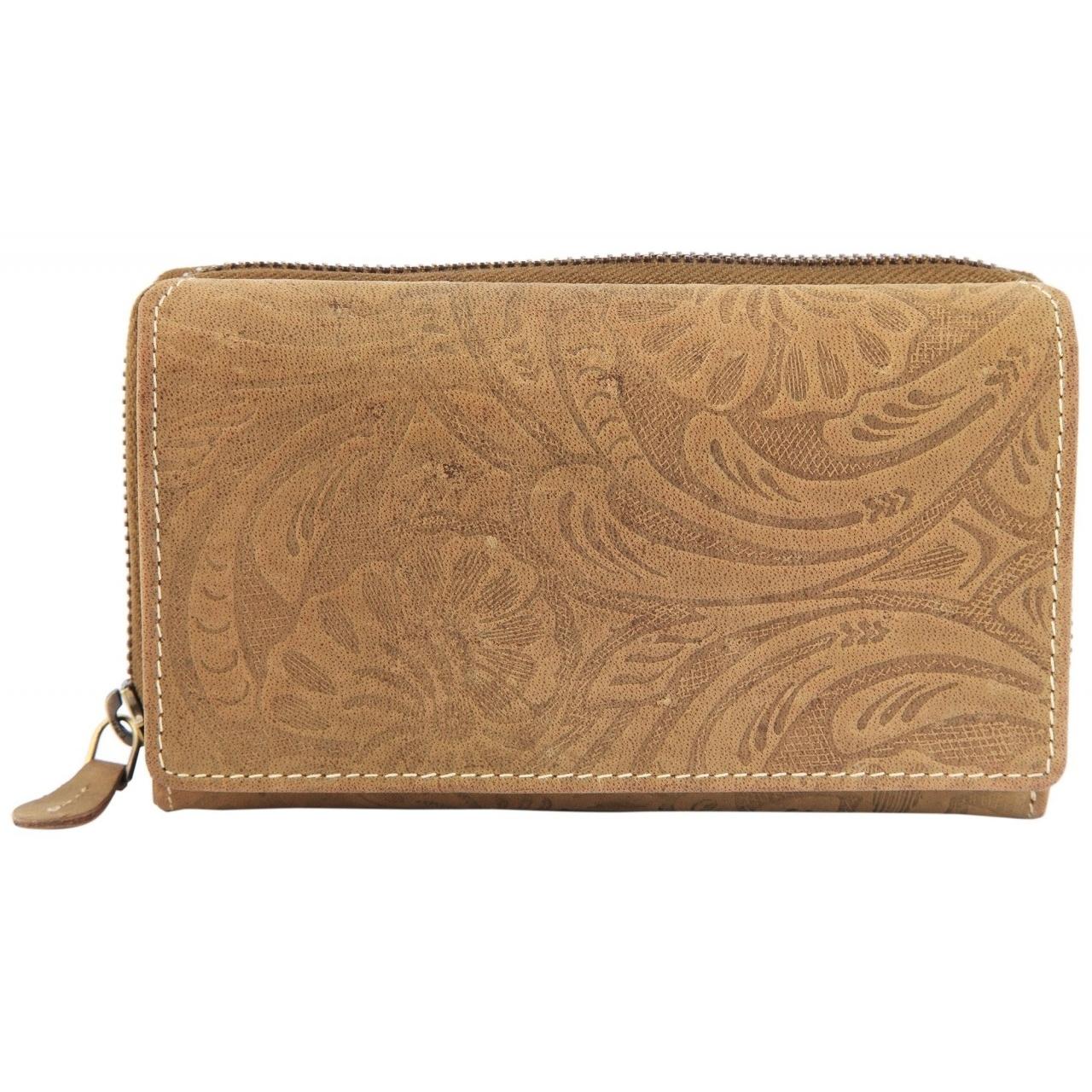 Akzent® Cartera Senhora em Pele Genuína