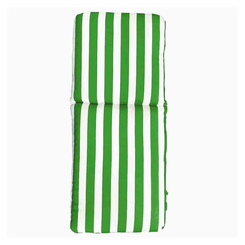 Cojín acolchado para silla tumbona hamaca de terraza 120x55x10Cm COSHANO