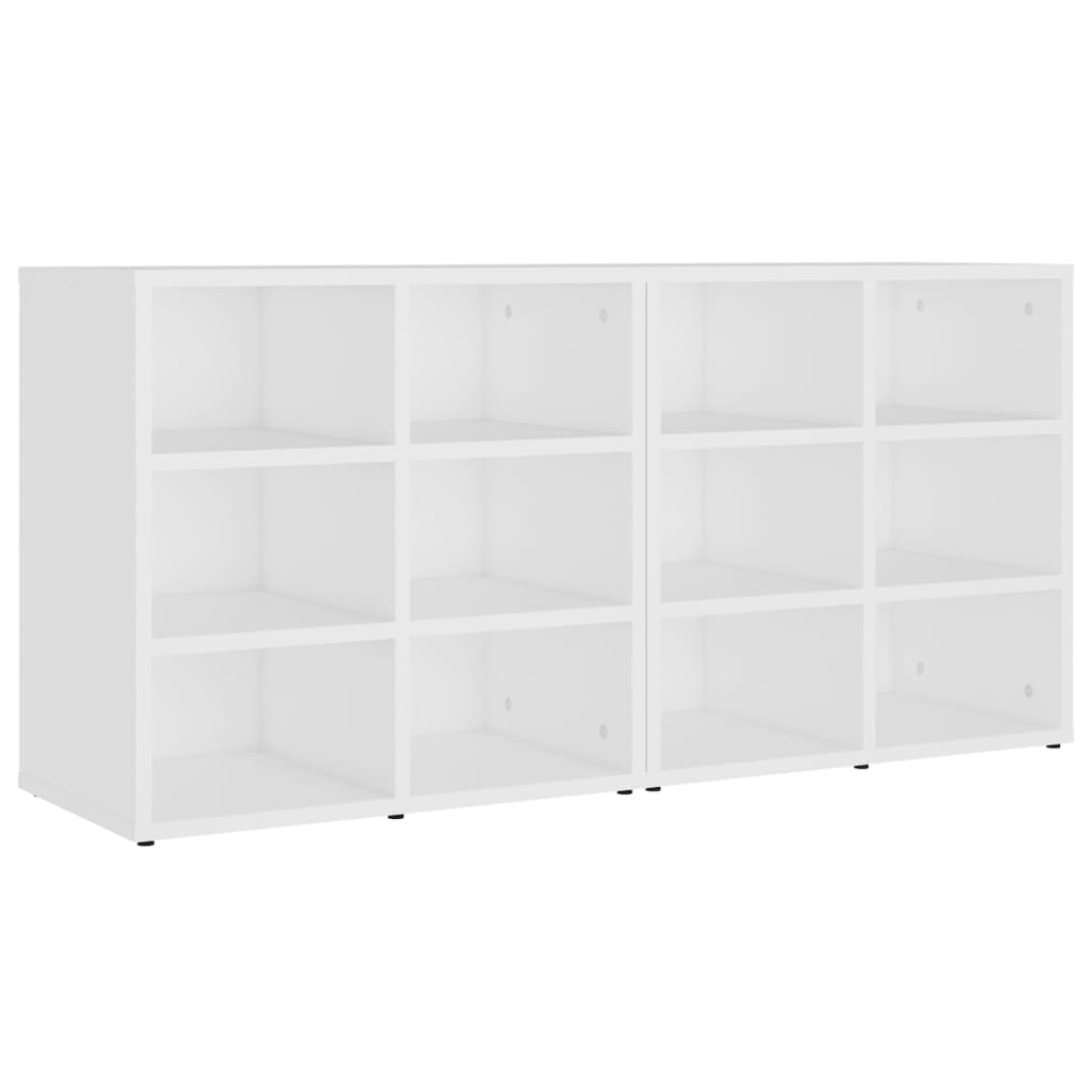 vidaXL Muebles zapatero 2 unidades 52,5x30x50 cm Multicolor