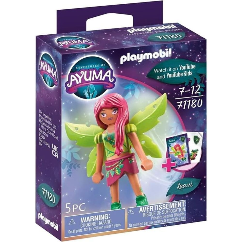 PLAYMOBIL Forest fairy Leavi Adventures of Ayuma Hada del bosque (71180)