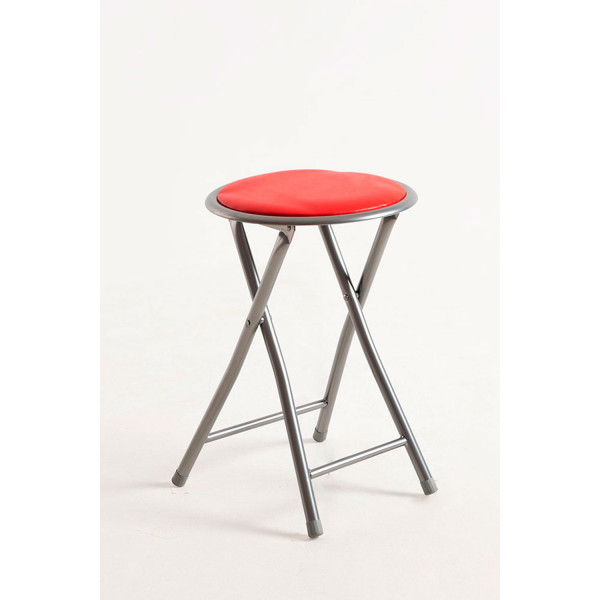 Taburete Plegable Rojo